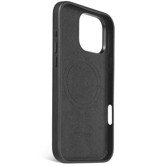 Decoded Leather Case coque de protection pour téléphones portables 17,5 cm (6.9") Housse Noir