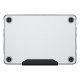 Urban Armor Gear 134415114343 sacoche d'ordinateurs portables 33 cm (13") Housse Translucide, Blanc, Gris, Noir