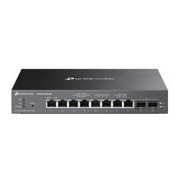 TP-Link Omada SG2210XMP-M2 commutateur réseau Géré L2/L2+ 2.5G Ethernet (100/1000/2500) Connexion Ethernet POE Montage sur le bureau ou sur le mur Noir TP-Link Omada SG2210XMP-M2 commutateur réseau Géré L2/L2+ 2.5G Ethernet (100/1000/2500) Connexion Ethernet POE Montage sur le bureau ou sur le mur Noir