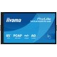 iiyama T6529AS-B1AG Écran d'affichage dynamique Écran plat interactif 163,8 cm (64.5") LED Wifi 500 cd/m² 4K Ultra HD Noir Écran tactile Intégré dans le processeur Android 24/7 iiyama T6529AS-B1AG Écran d'affichage dynamique Écran plat interactif 163,8 cm (64.5") LED Wifi 500 cd/m² 4K Ultra HD Noir Écran tactile Intégré dans le processeur Android 24/7