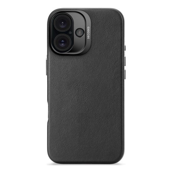 Decoded Leather Case coque de protection pour téléphones portables 15,5 cm (6.1") Housse Noir