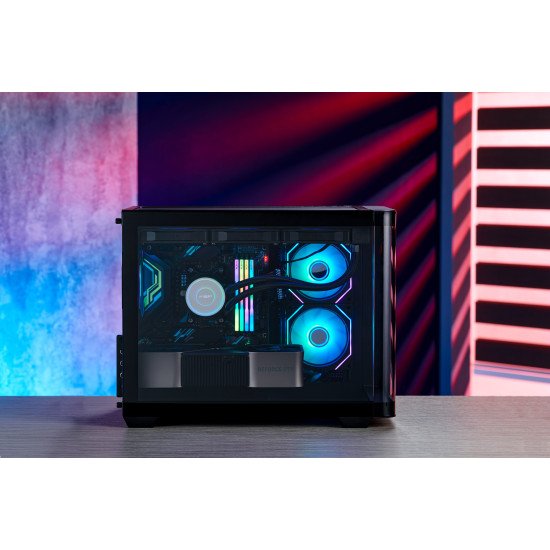 FSP S380-BA Micro Tower Noir