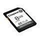 Kingston Technology SDIT/8GB mémoire flash 8 Go SDXC UHS-I Classe 10