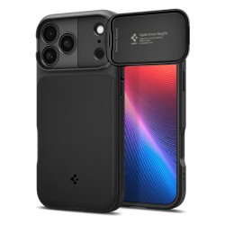 Spigen Optik Armor (MagFit) coque de protection pour téléphones portables 17,5 cm (6.9") Housse Noir