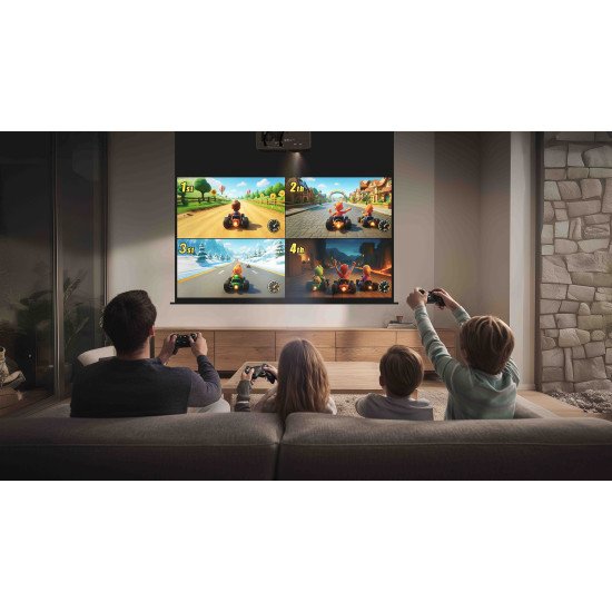Optoma PK52 Projecteur à focale standard 3500 ANSI lumens DLP UHD 4K (3840x2160) Compatibilité 3D Noir