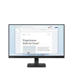 Lenovo L24-4e écran PC 60,5 cm (23.8") 1920 x 1080 pixels Full HD LCD Noir