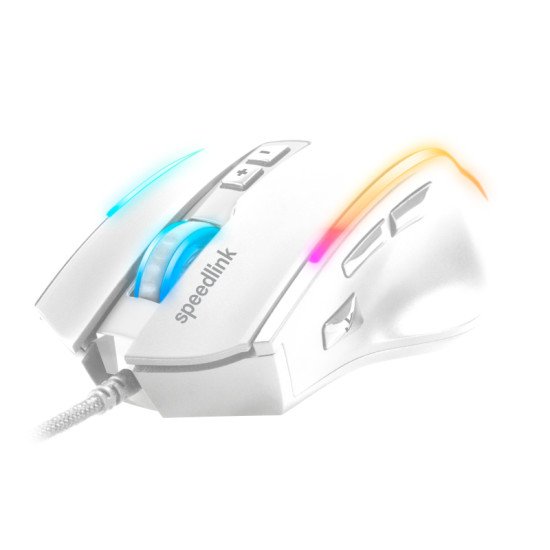 SPEEDLINK SL-680024-WT souris Gaming Droitier USB Type-A Optique 12800 DPI