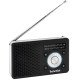 TechniSat DIGITRADIO 1 A Portable Analogique et numérique Noir, Argent