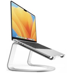 Twelve South Curve SE Aluminium, Argent