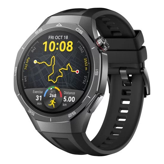 Huawei WATCH GT5 Pro 46mm 3,63 cm (1.43") AMOLED Numérique 466 x 466 pixels Noir GPS (satellite) Huawei WATCH GT5 Pro 46mm 3,63 cm (1.43") AMOLED Numérique 466 x 466 pixels Noir GPS (satellite)