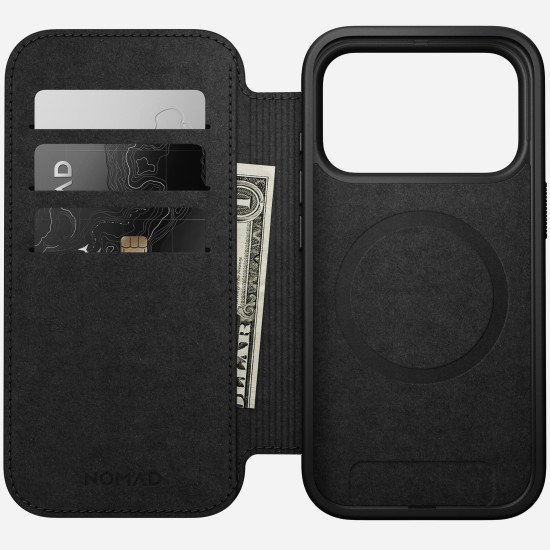 Nomad Mag Leather Back coque de protection pour téléphones portables 16 cm (6.3") Housse Marron