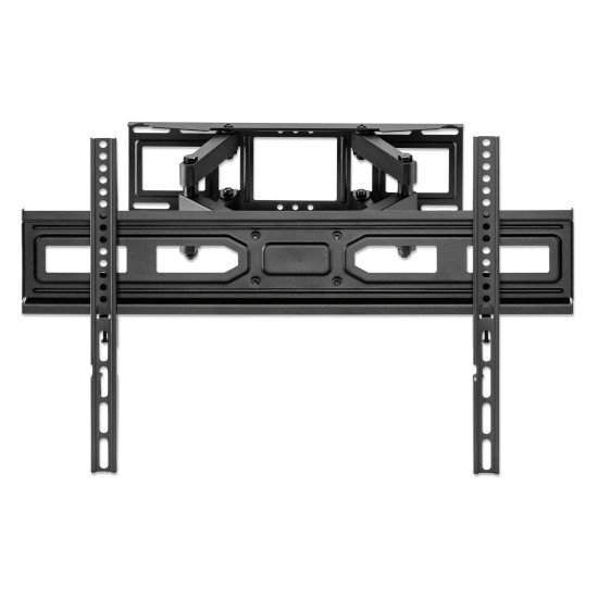 Manhattan Support mural pour TV/moniteurs (Bras articulé), écrans 32" à 65", Compatibilité VESA : de 100x100 à 600x400 mm (vérifiez les dimensions des quatre trous de fixation à l'arrière), charge max. 40 kg, noir
