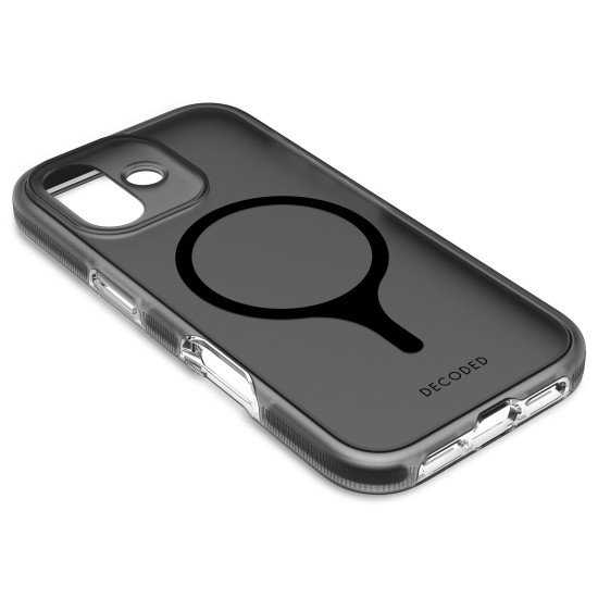 Decoded D26IPO17BCT2FK coque de protection pour téléphones portables 16 cm (6.3") Housse Transparent, Noir