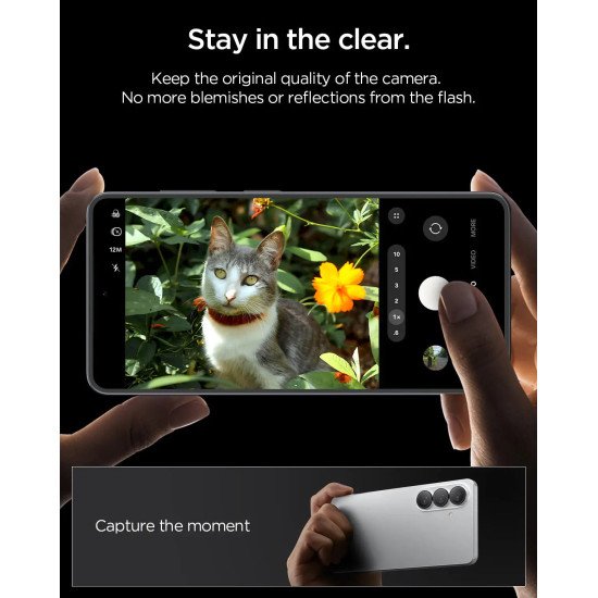 Spigen GLAS.tR EZ Fit Optik Pro HD Protecteur d'objectif caméra Samsung 2 pièce(s)