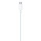 Apple MUQ93ZM/A câble Lightning 1 m Blanc