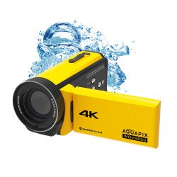 Aquapix WDV5630 Caméscope portatif 13 MP 4K Ultra HD Jaune Aquapix WDV5630 Caméscope portatif 13 MP 4K Ultra HD Jaune