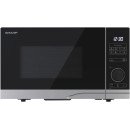 Sharp YCPS234AES micro-onde Noir Micro-onde simple Comptoir 23 L 900 W
