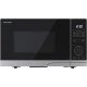 Sharp YCPS234AES micro-onde Noir Micro-onde simple Comptoir 23 L 900 W