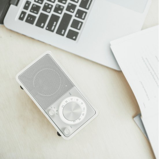 Sangean WR-7 Portable Blanc