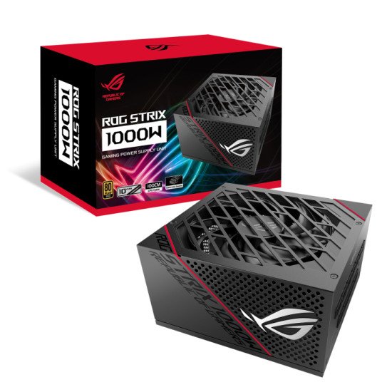 ASUS ROG STRIX 1000W Gold (16-pin cable) unité d'alimentation d'énergie 20+4 pin ATX Noir