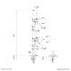 Neomounts DS60-600BL2V Bras de moniteur double 10-32"