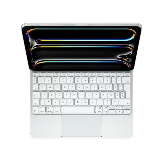 Apple Magic Keyboard QWERTY Danois Blanc Apple Magic Keyboard QWERTY Danois Blanc