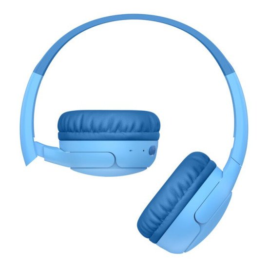 Belkin AUD012hqBL Casque Avec fil &sans fil Arceau Musique Bluetooth Bleu