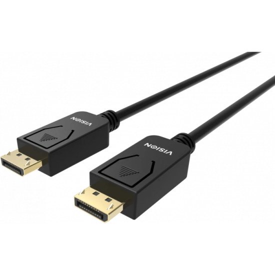 Vision TC 2MDP8K/BL câble DisplayPort 2 m Noir Vision TC 2MDP8K/BL câble DisplayPort 2 m Noir