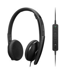 Lenovo 4XD1M39028 casque Avec fil Arceau USB Type-C Noir