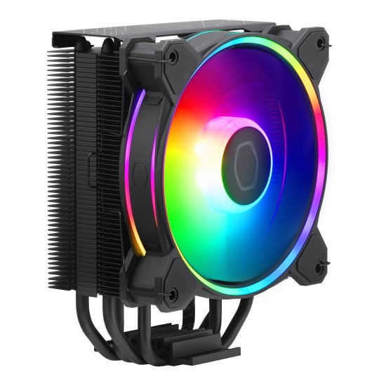 Cooler Master Hyper 212 Halo Black Boitier PC, Processeur Refroidisseur d'air Noir