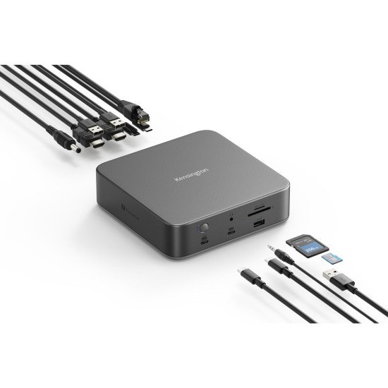 Kensington SD5010T5 EQ Station d'accueil Thunderbolt 5 avec triple sortie vidéo 4K