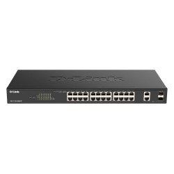 D-Link DGS-1100-26MPV2/E commutateur réseau Géré L2 Gigabit Ethernet (10/100/1000) Connexion Ethernet POE Noir