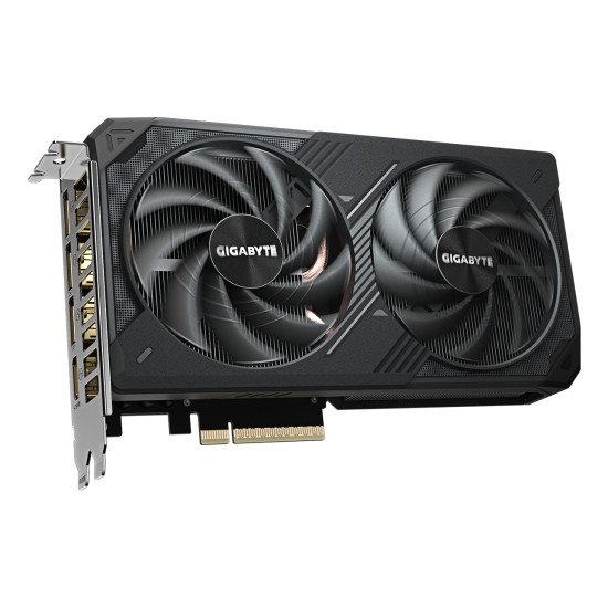 GIGABYTE GeForce RTX 5060 Ti WINDFORCE OC 16G Carte Graphique – 16 Go GDDR7, 128 bits, PCI-E 5.0, 2587 MHz Fréquence du processeur, 3 x DisplayPort, 1 x HDMI, GV-N506TWF2OC-16GD GIGABYTE GeForce RTX 5060 Ti WINDFORCE OC 16G Carte Graphique – 16 Go GDDR7, 128 bits, PCI-E 5.0, 2587 MHz Fréquence du processeur, 3 x DisplayPort, 1 x HDMI, GV-N506TWF2OC-16GD