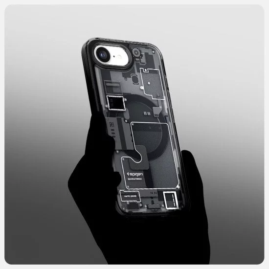 Spigen Ultra Hybrid Zero One (MagFit) coque de protection pour téléphones portables 15,5 cm (6.1") Housse Noir Spigen Ultra Hybrid Zero One (MagFit) coque de protection pour téléphones portables 15,5 cm (6.1") Housse Noir