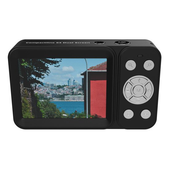 Rollei Compactline 12030 compact camera 1/3.2" Appareil-photo compact 64 MP 9248 x 6936 pixels Noir
