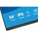 iiyama ProLite XB2497HSNH-B1 24IN IPS LCD 4MS 1920X1080 350CD/M2 HDMI/DP/USB 2 écran PC 60,5 cm (23.8") 1920 x 1080 pixels Full HD Noir