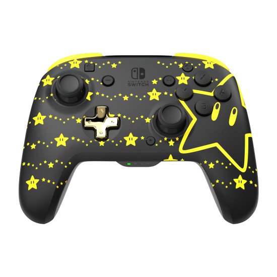 PDP REMATCH GLOW Noir, Jaune Manette de jeu Analogique/Numérique Nintendo Switch, Nintendo Switch OLED PDP REMATCH GLOW Noir, Jaune Manette de jeu Analogique/Numérique Nintendo Switch, Nintendo Switch OLED