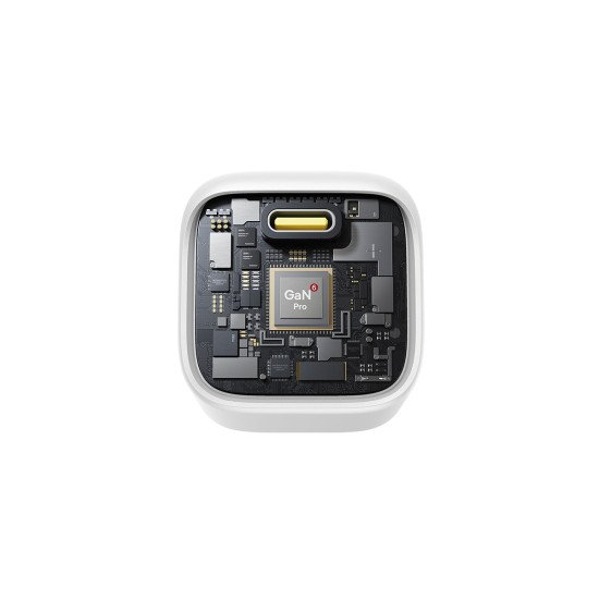 Baseus P10176800213-00 chargeur d'appareils mobiles Universel Blanc Secteur Charge rapide Intérieure