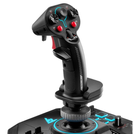 Thrustmaster Sol-R 4 HOTAS Noir USB Joystick + levier de commande du moteur Analogique/Numérique PC
