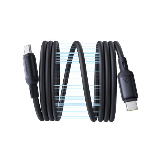 Baseus PicoGo câble USB 1 m USB C Noir