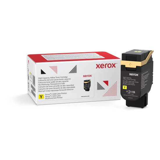 Xerox Cartouche de toner Jaune de Grande capacité Imprimante couleur ® C320/multifonctions ® C325 (5500 pages) - 006R04830 Xerox Cartouche de toner Jaune de Grande capacité Imprimante couleur ® C320/multifonctions ® C325 (5500 pages) - 006R04830