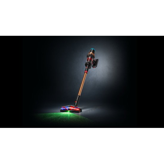 Dyson V16 Piston Animal Submarine Aspirateur balai 3-en-1 Batterie Sec&humide HEPA Sans sac 1,3 L 900 W Noir, Cuivre