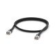 Ubiquiti UACC-CABLE-PATCH-OUTDOOR-1M-BK câble de réseau Noir Cat5e S/UTP (STP)