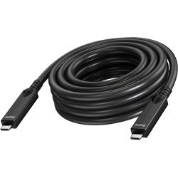 Vision TC 15MUSBC/BL câble USB 15 m USB C Noir