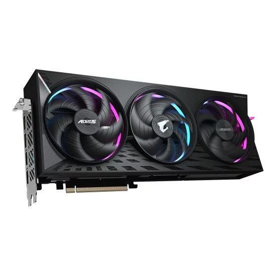 GIGABYTE AORUS Radeon RX 9070 XT ELITE 16G Carte Graphique - 16 Go GDDR6, 256 bits, PCI-E 5.0, 3100 MHz Fréquence du Cœur, 2 x DisplayPort, 2 x HDMI, GV-R9070XTAORUS E-16GD GIGABYTE AORUS Radeon RX 9070 XT ELITE 16G Carte Graphique - 16 Go GDDR6, 256 bits, PCI-E 5.0, 3100 MHz Fréquence du Cœur, 2 x DisplayPort, 2 x HDMI, GV-R9070XTAORUS E-16GD