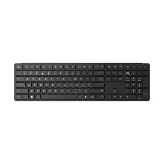 Lenovo 4Y41S04692 clavier maison/bureau RF sans fil + Bluetooth Français, Allemand, Suisse Noir