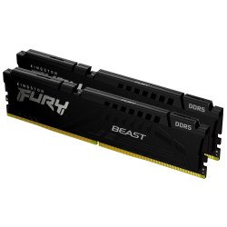 Kingston Technology FURY Beast 16 Go 6000 MT/s DDR5 CL30 DIMM (Kits de 2) Black EXPO Kingston Technology FURY Beast 16 Go 6000 MT/s DDR5 CL30 DIMM (Kits de 2) Black EXPO