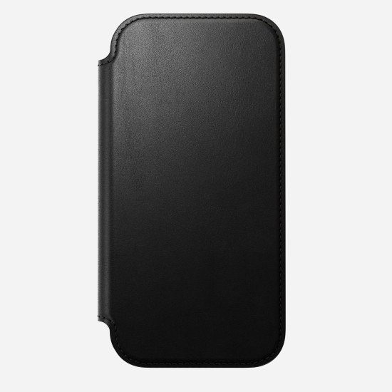 Nomad Modern Leather Folio coque de protection pour téléphones portables 16 cm (6.3") Noir