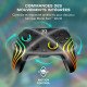 Turtle Beach Afterglow Wave Noir Manette de gaming RGB sans fil Sous licence officielle pour Nintendo Switch 2