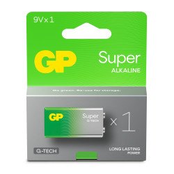 GP Batteries Super Alkaline 151426 Batterie à usage unique 6LR61, 9V Alcaline